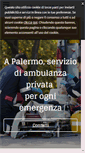 Mobile Screenshot of crocebluambulanze.com